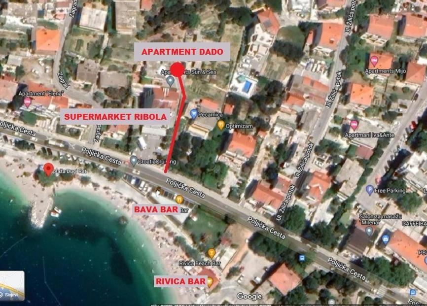 Apartment Dado Dugi Rat Zewnętrze zdjęcie